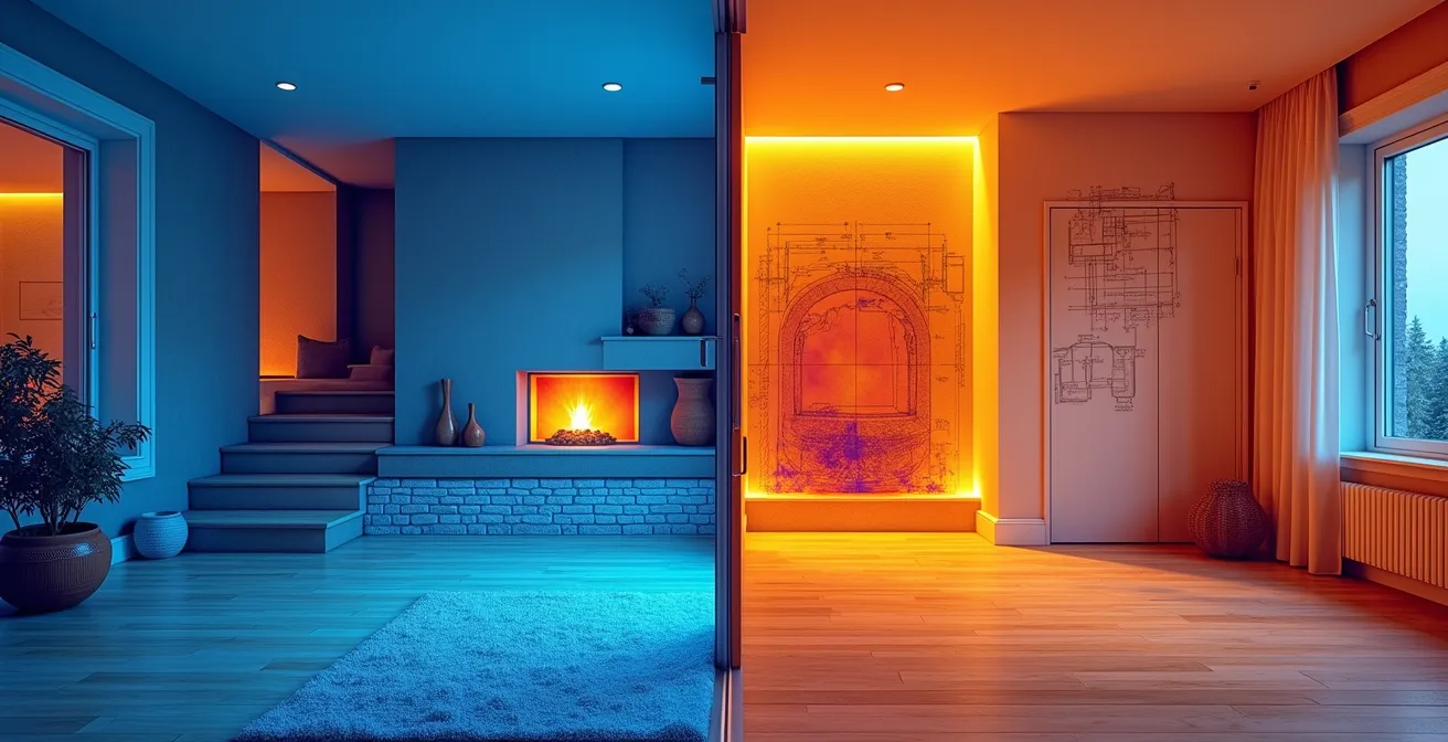 Présentation visuelle des scénarios de rénovation d'un audit énergétique