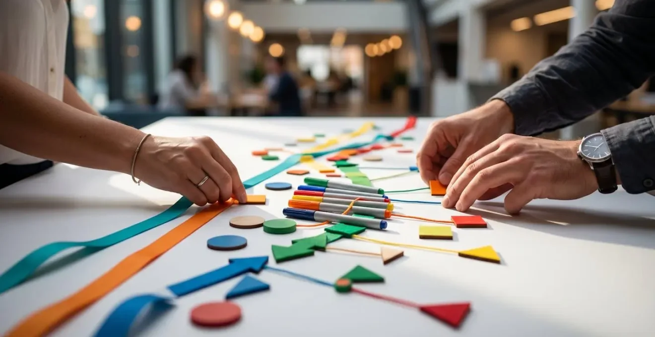 Tableau de bord de suivi d'un projet de rénovation globale avec indicateurs de progression